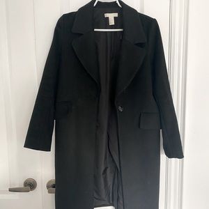 h&m long wool coat
